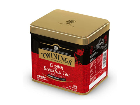 Twinings Goldline English Breakfast Extra Strong Tin 200g