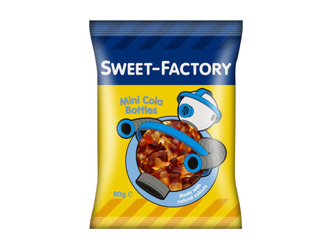 Sweet Factory Mini Cola Bottles 80g