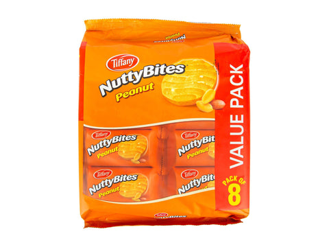 Tiffany Nutty Bites Peanut 8x72g