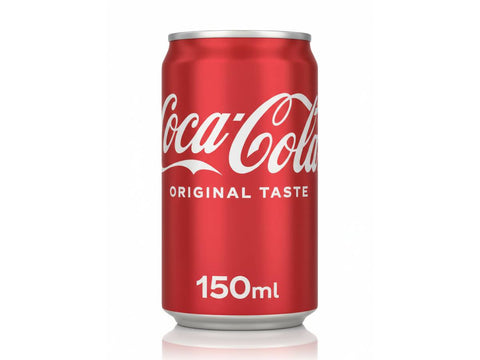 Coca-Cola Original Taste Carbonated Soft Drink Can, 150ml