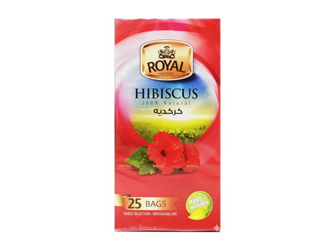 Royal Herbs Hibiscus 25 Tea Bags
