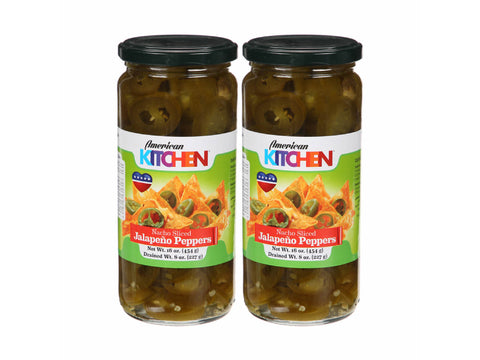 American Kitchen Jalapeno Sliced Spl Price 2x16 Oz