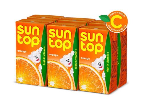 Suntop Juice Orange 6x250ml