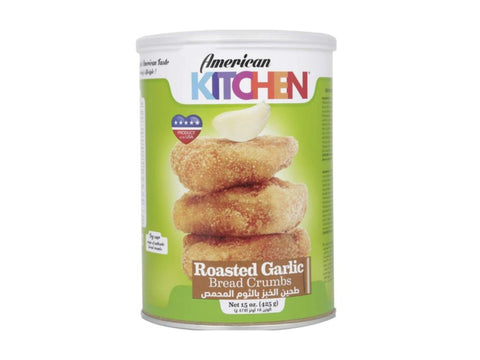 American Kitchen Bread Crumbs Garlic 12x15 Oz
