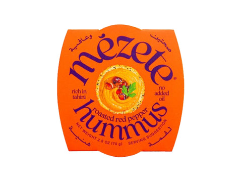Mezete Hummus Fire Roasted Papper 60x70g