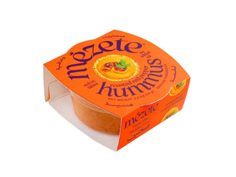 Mezete Hummus Fire Roasted Papper 60x70g