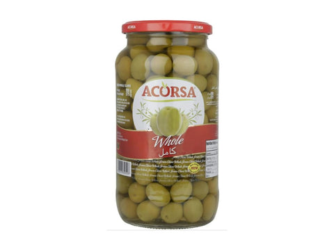 Acorsa Olives Bulk Plain Green 6x575g