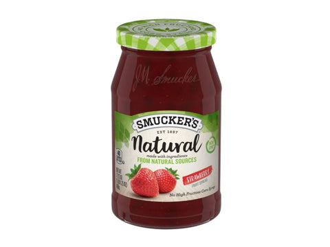 Smuckers Natural Strawberry 8x17.25Oz