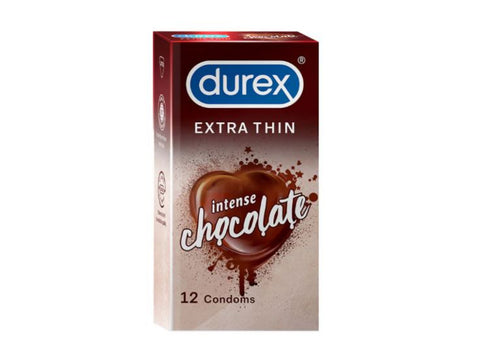 Durex Extra Thin Chocolate 12 Condoms