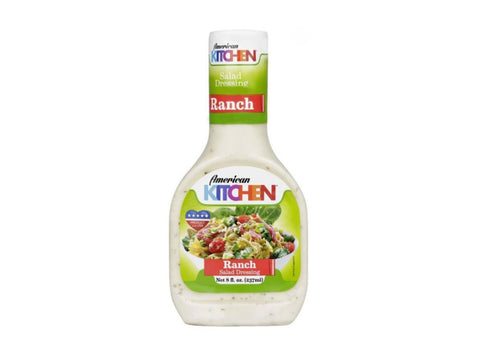 American Kitchen Ranch Salad Dressing 12x8 Oz