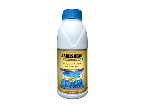 Arabsabio Pool&Aquarium Cleaner – Natural, Chlorine-Free & Eco-Friendly Water Care Solution 1L