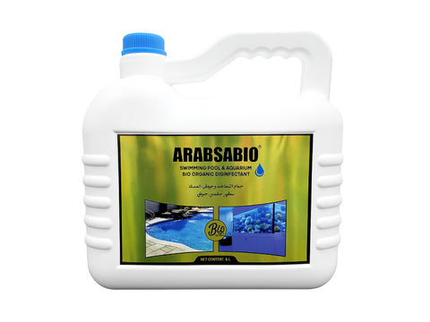Arabsabio Pool & Aquarium Cleaner – Natural, Chlorine-Free & Eco-Friendly Water Care Solution 5L
