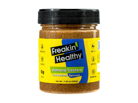 Freakin Healthy Almond Cashew Nut Butter Spread 200g