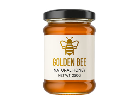 Golden Bee Natural Honey 24x250Gr