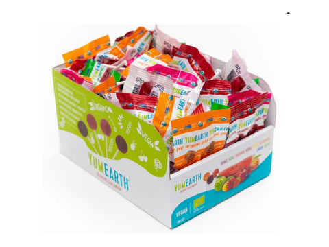 YumEarth Organic Fruit Pops Bulk 100 Pcs