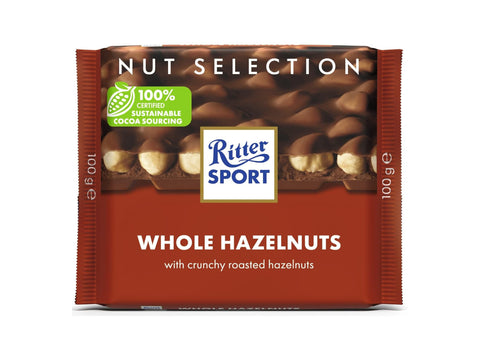 Ritter Sport Whole Hazelnuts 100g