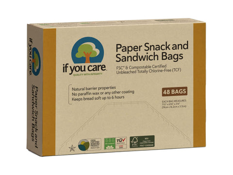 If You Care Sandwich Bags 48 Pcs