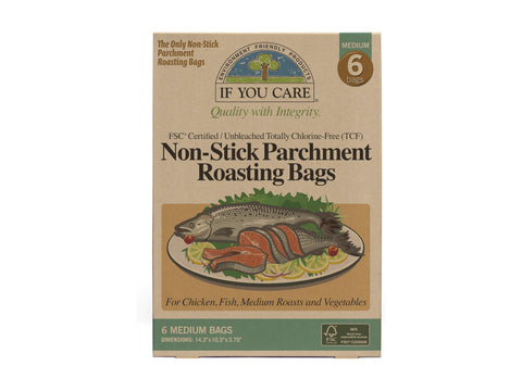 If You Care Non Stick Parchment Roasting Bags Medium 6 Pcs
