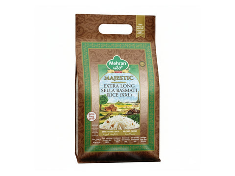 Mehran Majestic Extra Long Sella Basmati Rice, 5kg
