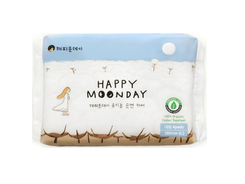 Happy Moonday Large, 4 Pads