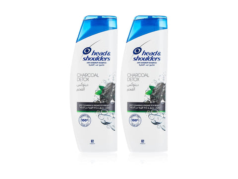 Head&Shoulders Charcoal Detox Anti-Dandruff Shampoo 2x400ml