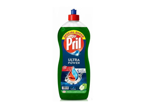 Pril Ultra Power Green Apple, 1.25L