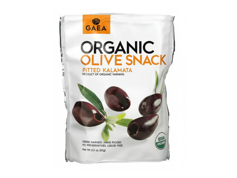 Gaea Organic Pitted Kalamata Olives 65g