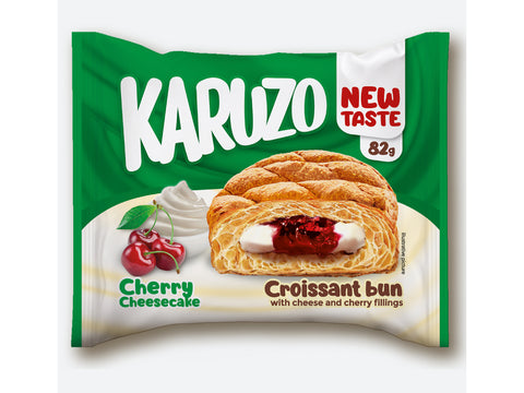 Karuzo Croissant – Cherry Cheesecake,  82g