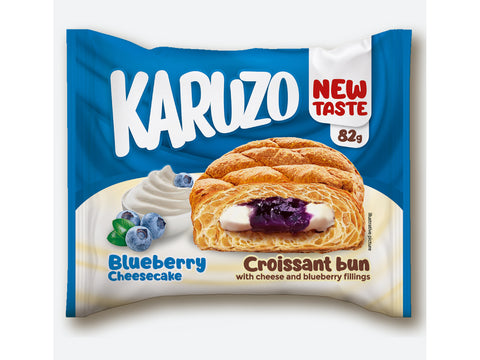 Karuzo Croissant  – Blueberry Cheesecake, 82g