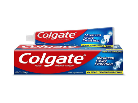 Colgate Maximum Cavity Protection Toothpaste, 12x25ml