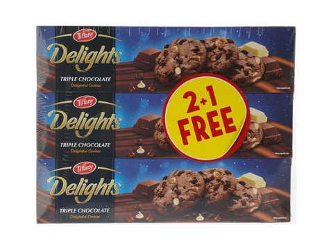 Tiffany Delights Triple Chocolate 3x90g
