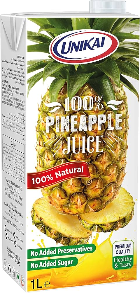 Unikai Pineapple Juice 1L