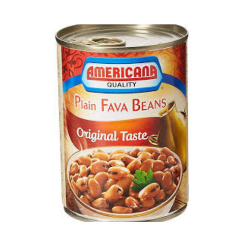 Americana Quality Plain Fava Beans, 400g