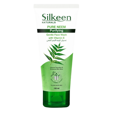 Silkeen Naturals Pure Neem Purifying Gentle Face Wash, 150ml