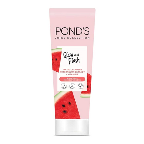 Pond’s Glow in a Flash Facial Cleanser Watermelon Extract, 90g