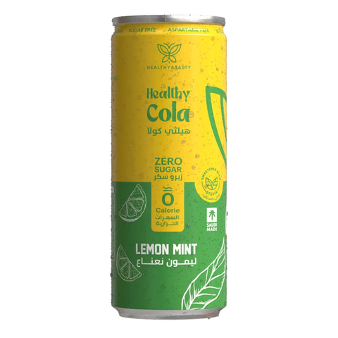 Healthy & Tasty Healthy Cola Zero Sugar Lemon Mint, 250ml