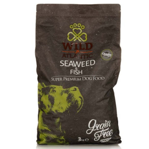 Wild Atlantic Premium Dog Food Seaweed &amp; Fish, 3kg