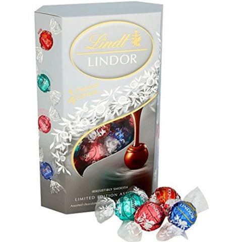 Lindt Lindor Milk Chocolate Assorted With Melting Filling, 337g