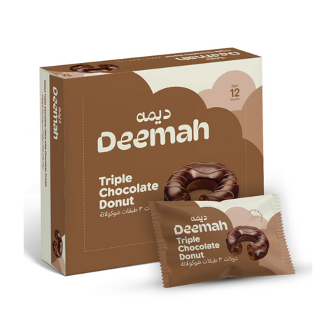 Deemah Triple Chocolate Donut, 480g