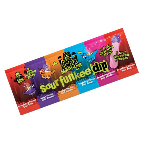 The Candy Castle Mutations Sour Funkee Dip, 40g