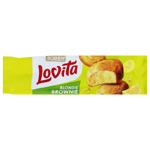 Roshen Lovita Blondie Brownie Lemon, 152g