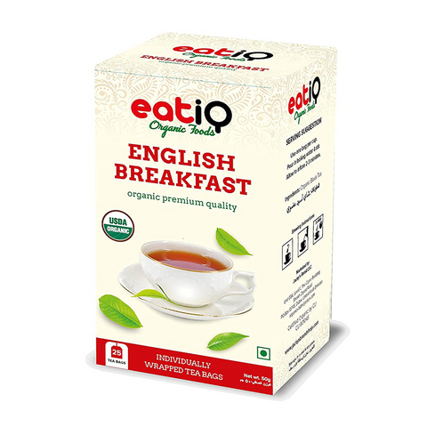 Eatiq Organic Foods English Breakfast, 50g