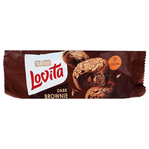 Roshen Lovita Dark Brownie Cocoa, 152g