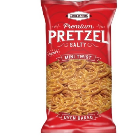 Crackfers Pretzel Salty Mini Twist, 300g