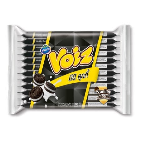 Voiz Crispy Sandwich Cookies & Cream