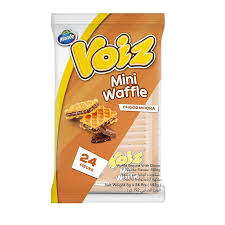 Voiz Mini Waffle Choco Mocha Promo 6 x (48 x 8g)