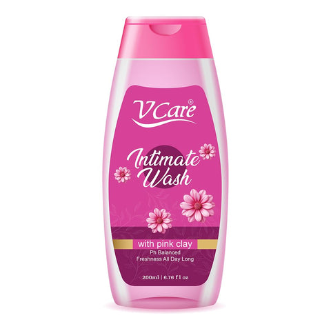 V Care Intimate Wash Pink Clay 200Ml
