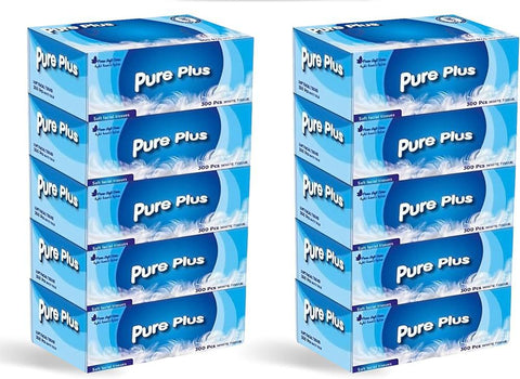 Pure Plus Soft & Gentle Tissue Box x5