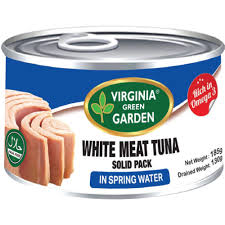 White Tuna Solid In Brain Vgg 185G