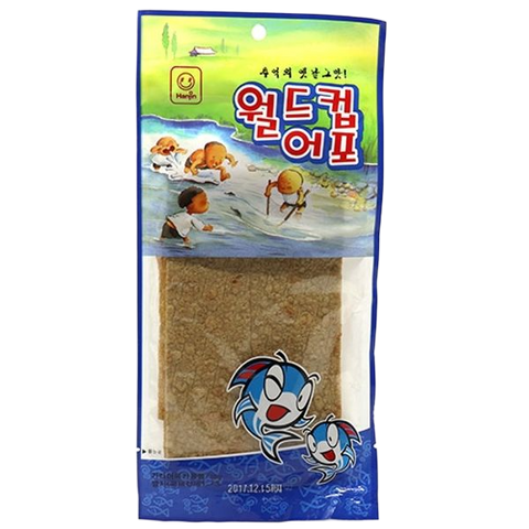 Worldcup Uhpo Original Dried Fish Snack 30 x 24g